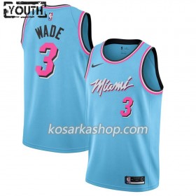 Dres Miami Heat Dwyane Wade 3 Nike 2019-20 City Edition Swingman - Dječji